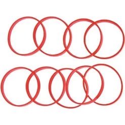 Rock-shox Bottomless Ring Kit Per Monarch/vivid Air 9pz Rosso