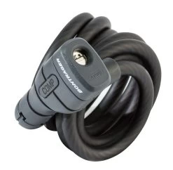 BONTRAGER Lucchetto A Spirale Comp Con Chiave 10x1800mm Nero