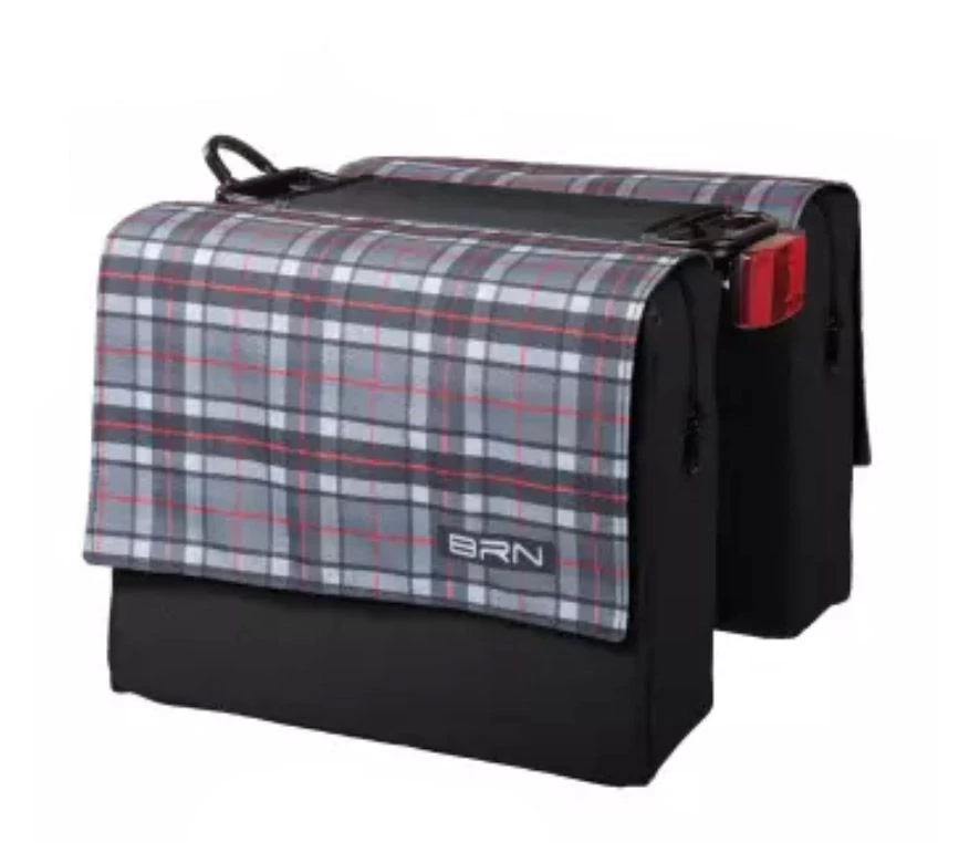 Coppia Borse A Bisaccia Brn Scottish Nero 3 Coppia Borse A Bisaccia Brn Scottish Nero