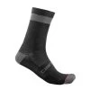 Calzini Castelli Alpha 18 Nero/grigio Scuro