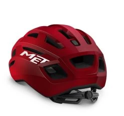 Casco Met Vinci Mips Rosso Metallizzato