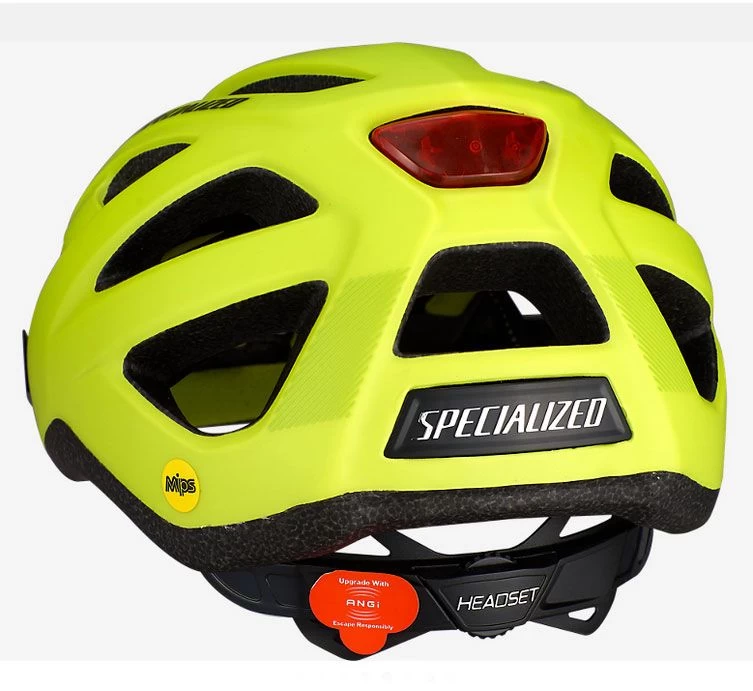 Specialized Casco Centro Led Mips Verde Fluo One Sizet Tg.M/L 3 Specialized Casco Centro Led Mips Verde Fluo One Sizet Tg.M/L