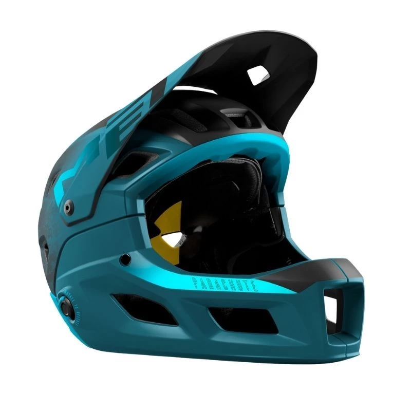 Casco Met Parachute Mcr Mips Blu Petrolio/nero 3 Casco Met Parachute Mcr Mips Blu Petrolio/nero