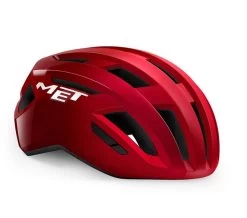 Casco Met Vinci Mips Rosso Metallizzato -Negozio Di Attrezzature Per Biciclette casco da strada met