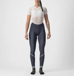 Pantaloni Lunghi Castelli Velocissima Thermal Donna Savile Blu/argento