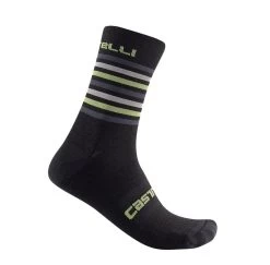 Calzini Castelli Gregge 15 Nero/grigio Scuro