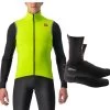 Completo Antipioggia Castelli Gilet + Copriscarpe Perfetto 1 Completo Antipioggia Castelli Gilet + Copriscarpe Perfetto -Negozio Di Attrezzature Per Biciclette completo antipioggia castelli gilet copriscarpe perfetto