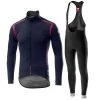 Completo Castelli Giacca Perfetto RoS Saville Blu + Salopette Lunga Tutto Nano -Negozio Di Attrezzature Per Biciclette completo castelli giacca perfetto ros savile blu salopette lunga tutto nano