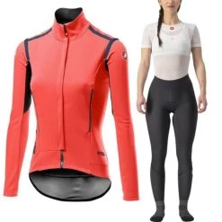 Completo Donna Castelli Perfetto RoS + Pantaloni Velocissima Thermal