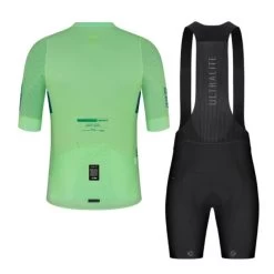 Completo Gobik Maglia Carrera 2.0+Salopette Ultralite K12 Verde/nero -Negozio Di Attrezzature Per Biciclette completo gobik maglia carrera 2.0 salopette ultralite k12 verde nero 2