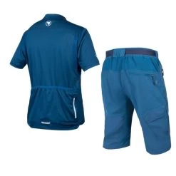 Completo MTB Endura Hummvee Blu -Negozio Di Attrezzature Per Biciclette completo mtb endura hummvee blu 3