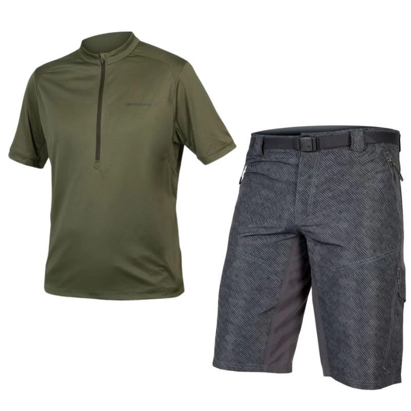 Completo MTB Endura Hummvee Verde/antracite 3 Completo MTB Endura Hummvee Verde/antracite