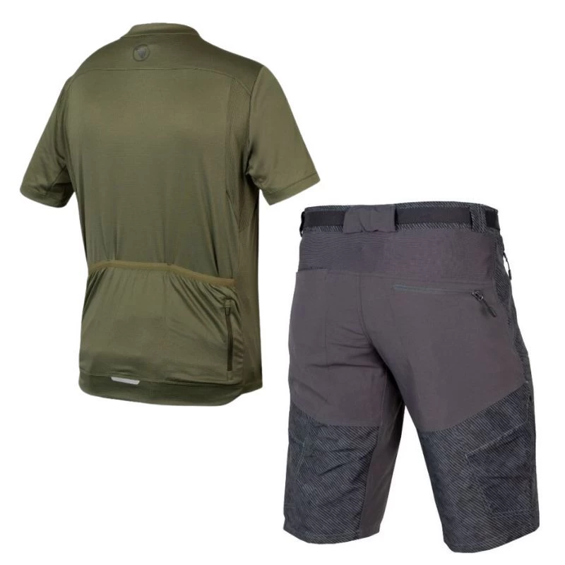 Completo MTB Endura Hummvee Verde/antracite 4 Completo MTB Endura Hummvee Verde/antracite - immagine 2