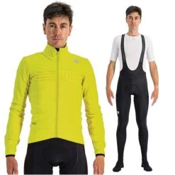 Completo Sportful Giacca Tempo + Salopette Classic