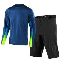 Completo Troy Lee Designs Maglia Skyline + Pantalone Flowline