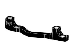 HOPE Adattatore Dischi Ptp 160/200 180/220 M Nero