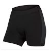 Endura Boxer Engineered II Con Fondello Donna Nero