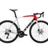 Trek Emonda Sl 6 Pro Disc 105 Di2 Grigio/rosso -Negozio Di Attrezzature Per Biciclette emondasl6pro