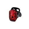 Fanale Infini Lava 3 Led Posteriore Usb Nero/rosso -Negozio Di Attrezzature Per Biciclette fanale post