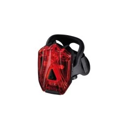 Fanale Infini Lava 3 Led Posteriore Usb Nero/rosso