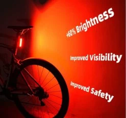 Luce Enfitnix Xlitet Posteriore Usb Nero -Negozio Di Attrezzature Per Biciclette faro12