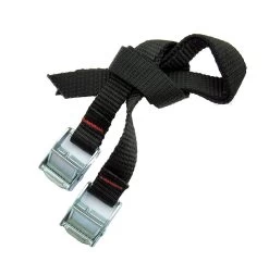 PERUZZO Cinghiette Con Fibbia 33cm Nero 2pz