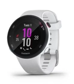 Garmin Forerunner 45S Nero Cinturino Bianco -Negozio Di Attrezzature Per Biciclette fore 45s