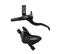 Shimano Impianto Freno A Disco Mt4100 4 Pistoni Posteriore Nero