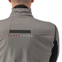 Giacca Castelli Alpha Ros 2 Rosso Corsa Grigio/nero -Negozio Di Attrezzature Per Biciclette giacca castelli alpha ros 2 rosso corsa grigio nero 3