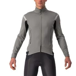 Giacca Castelli Perfetto Ros 2 Rosso Corsa Grigio