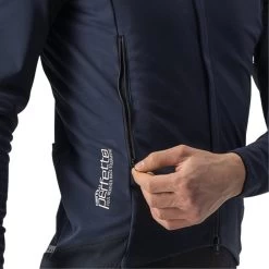 Giacca Castelli Perfetto Ros 2 Rosso Corsa Savile Blu/grigio -Negozio Di Attrezzature Per Biciclette giacca castelli perfetto ros 2 rosso corsa savile blu grigio 4
