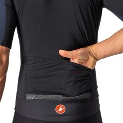 Giacca Castelli Perfetto Ros Light Rosso Corsa Nero -Negozio Di Attrezzature Per Biciclette giacca castelli perfetto ros light rosso corsa nero 3