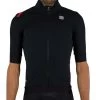 Giacca Manica Corta Sportful Fiandre Pro Nero -Negozio Di Attrezzature Per Biciclette giacca manica corta sportful fiandre pro nero 1