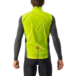 Gilet Castelli Squadra Stretch Lime -Negozio Di Attrezzature Per Biciclette gilet castelli squadra stretch lime 2 copia 1