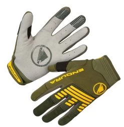 Guanti Endura SingleTrack Dita Lunghe Verde/giallo