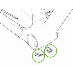 Cannondale Guida Cavi Movimento Centrale Per F-si 2pz