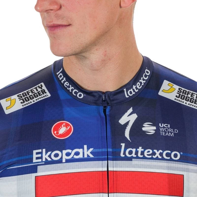 Maglia Castelli Competizione 2 Soudal Team Quick-step Bianco/blu 6 Maglia Castelli Competizione 2 Soudal Team Quick-step Bianco/blu - immagine 4