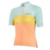 Maglia Endura FS260-Pro Donna Azzurro/pesca -Negozio Di Attrezzature Per Biciclette maglia endura fs260 pro donna azzurro pesca 1