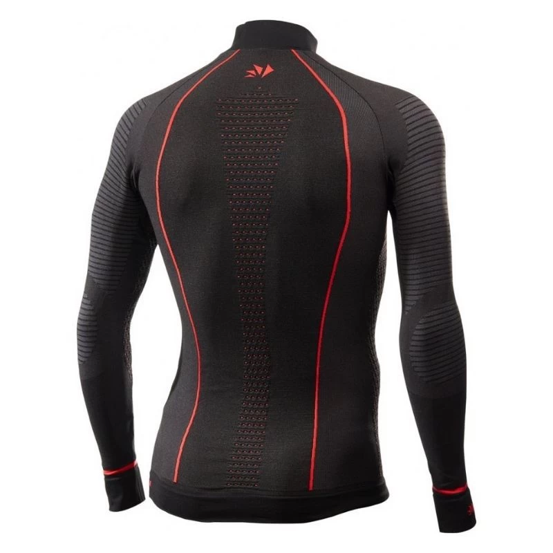 Maglia Intima Collo Alto Lupetto Sixs Blazefit Nero/rosso 4 Maglia Intima Collo Alto Lupetto Sixs Blazefit Nero/rosso - immagine 2