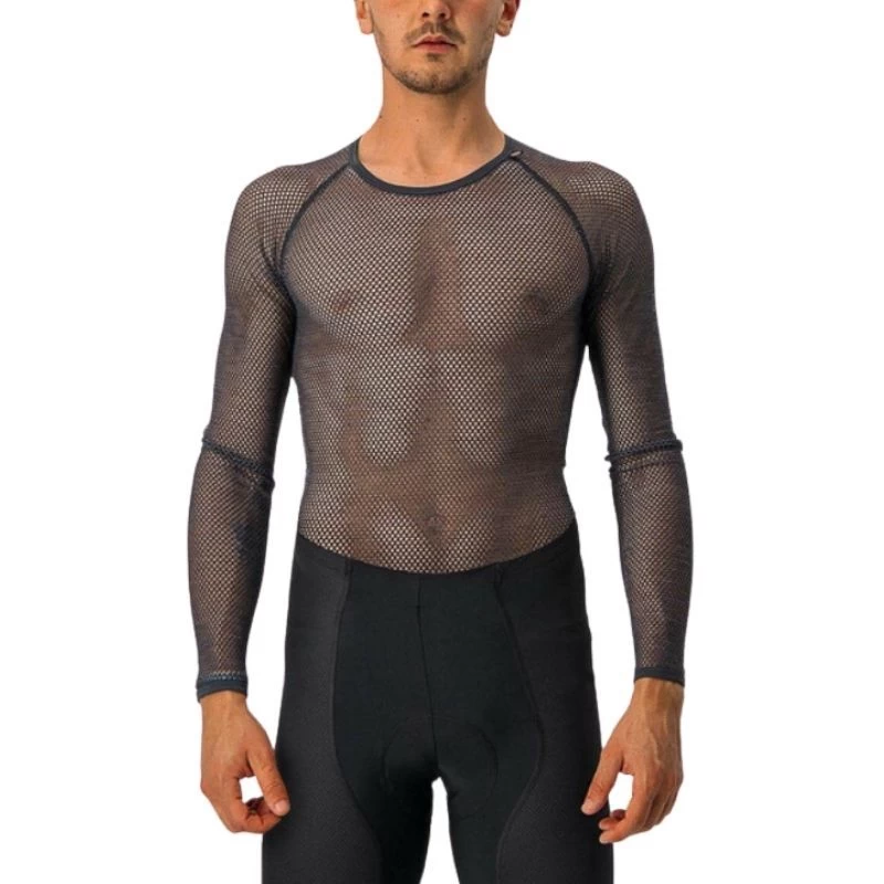 Maglia Intima Manica Lunga Castelli Miracolo Wool Nero 3 Maglia Intima Manica Lunga Castelli Miracolo Wool Nero