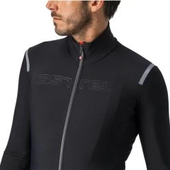 Maglia Manica Lunga Castelli Tutto Nano RoS Rosso Corsa Nero -Negozio Di Attrezzature Per Biciclette maglia manica lunga castelli tutto nano ros rosso corsa nero 3
