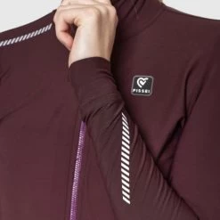 Maglia Manica Lunga Pissei Gardena 2 Donna Prugna -Negozio Di Attrezzature Per Biciclette maglia manica lunga pissei gardena 2 donna prugna 3
