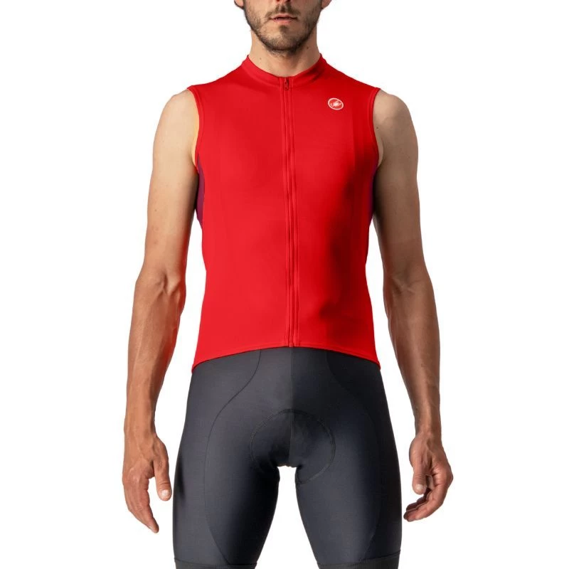 Maglia Smanicata Castelli Entrata VI Rosso 3 Maglia Smanicata Castelli Entrata VI Rosso