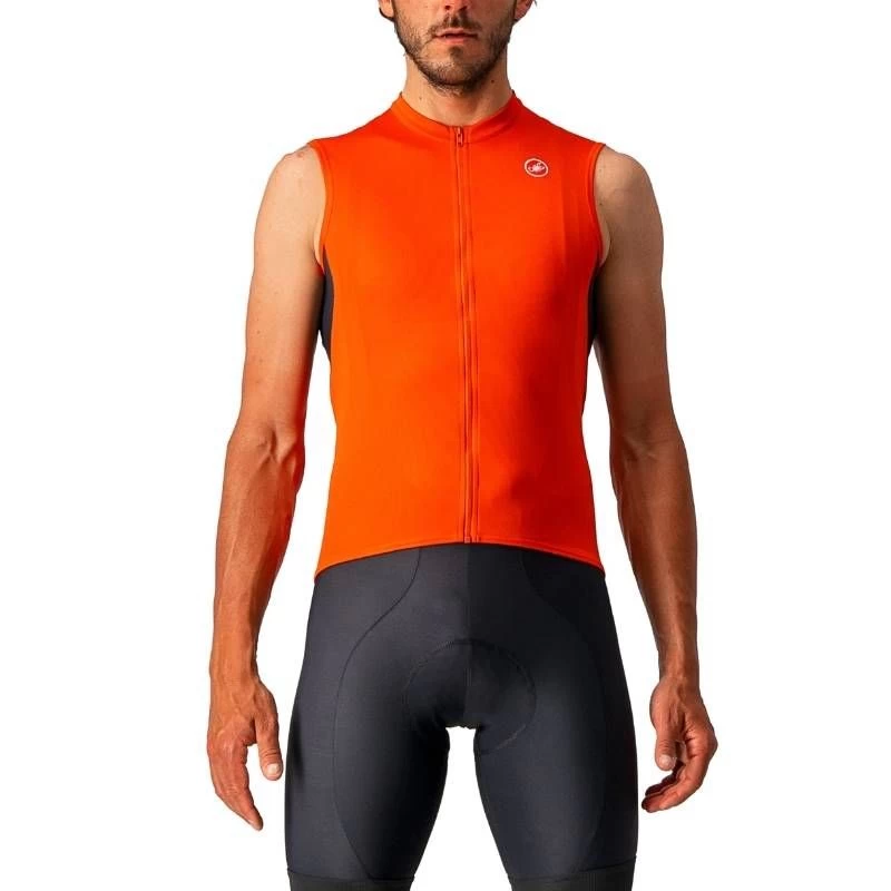 Maglia Smanicata Castelli Entrata VI Rosso Fuoco 3 Maglia Smanicata Castelli Entrata VI Rosso Fuoco