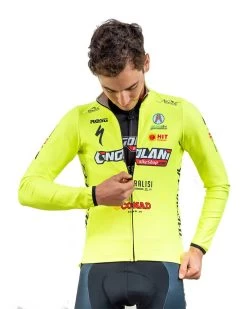 Rosti Giacca Gota Team Cingolani Specialized Giallo Fluo