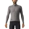 Maglia Manica Lunga Castelli Tutto Nano RoS Rosso Corsa Grigio -Negozio Di Attrezzature Per Biciclette maglia manichelunghe1