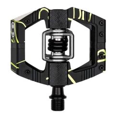 Pedali Crankbrothers Mallet E Ls Ltd Splatter Nero/verde