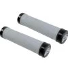 Manopole Renthal Grip Tech Lock-on Soft Grigio Chiaro