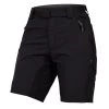 Pantaloni Corti Endura Hummvee Con Fondello Donna Nero