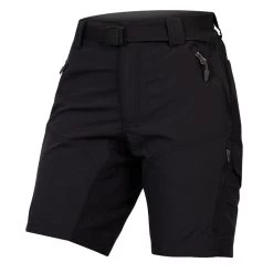 Pantaloni Corti Endura Hummvee Con Fondello Donna Nero